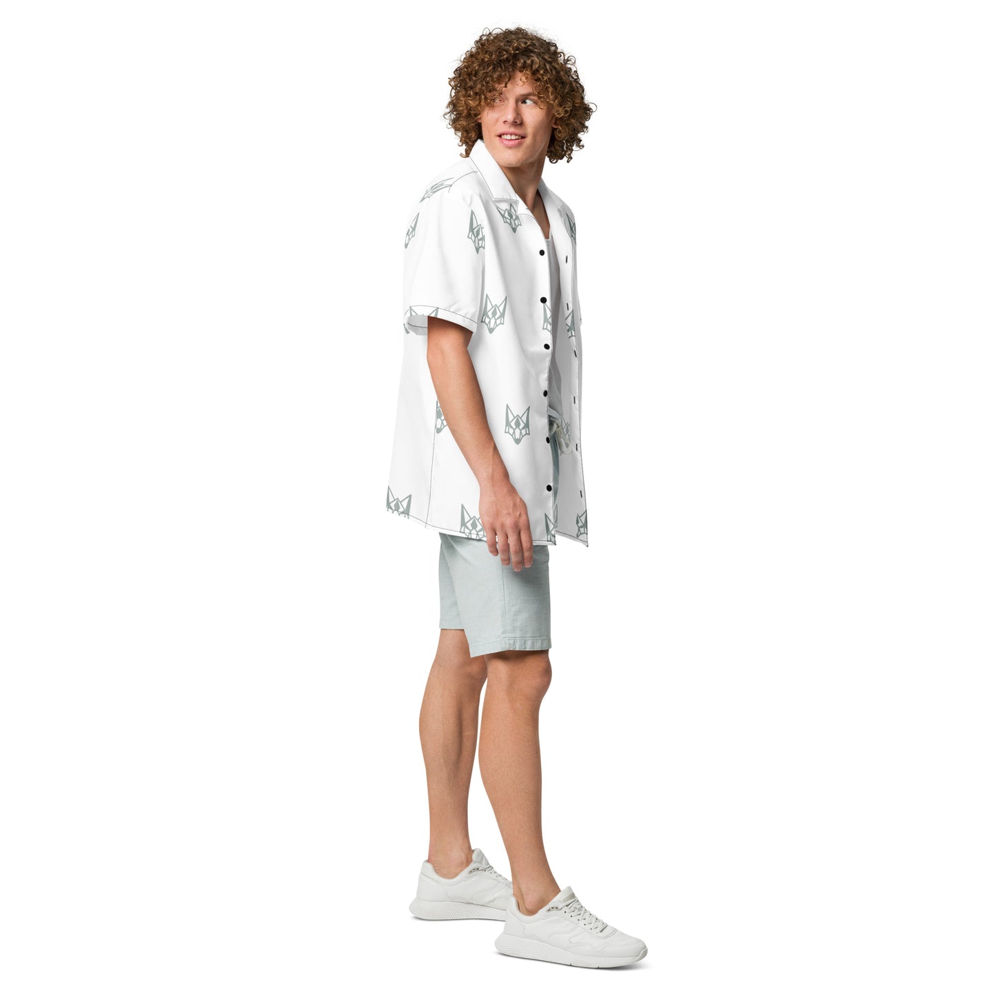 Hilltop Fox's Unisex button shirt