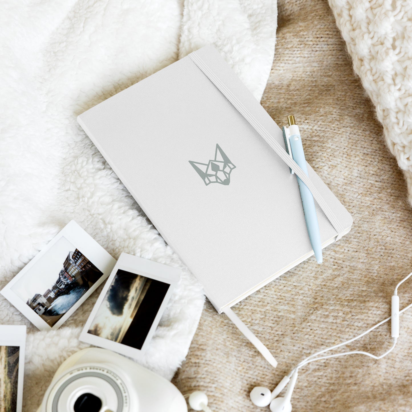 Hardcover bound notebook by Hilltop Fox