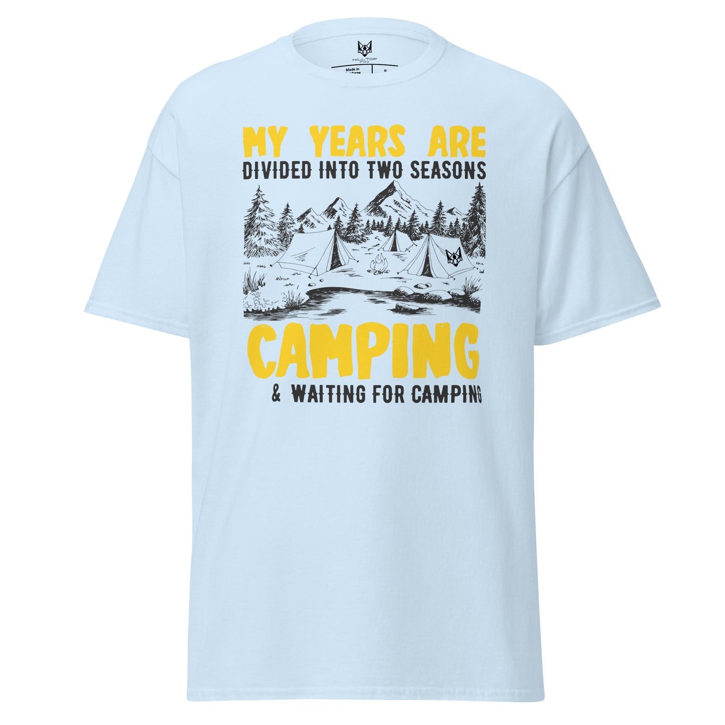 Hilltop Fox Camping Season Tee