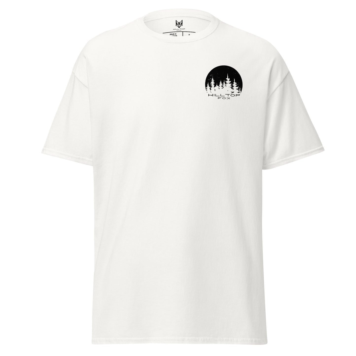 Hilltop Fox "The Pines" pocket style Tee