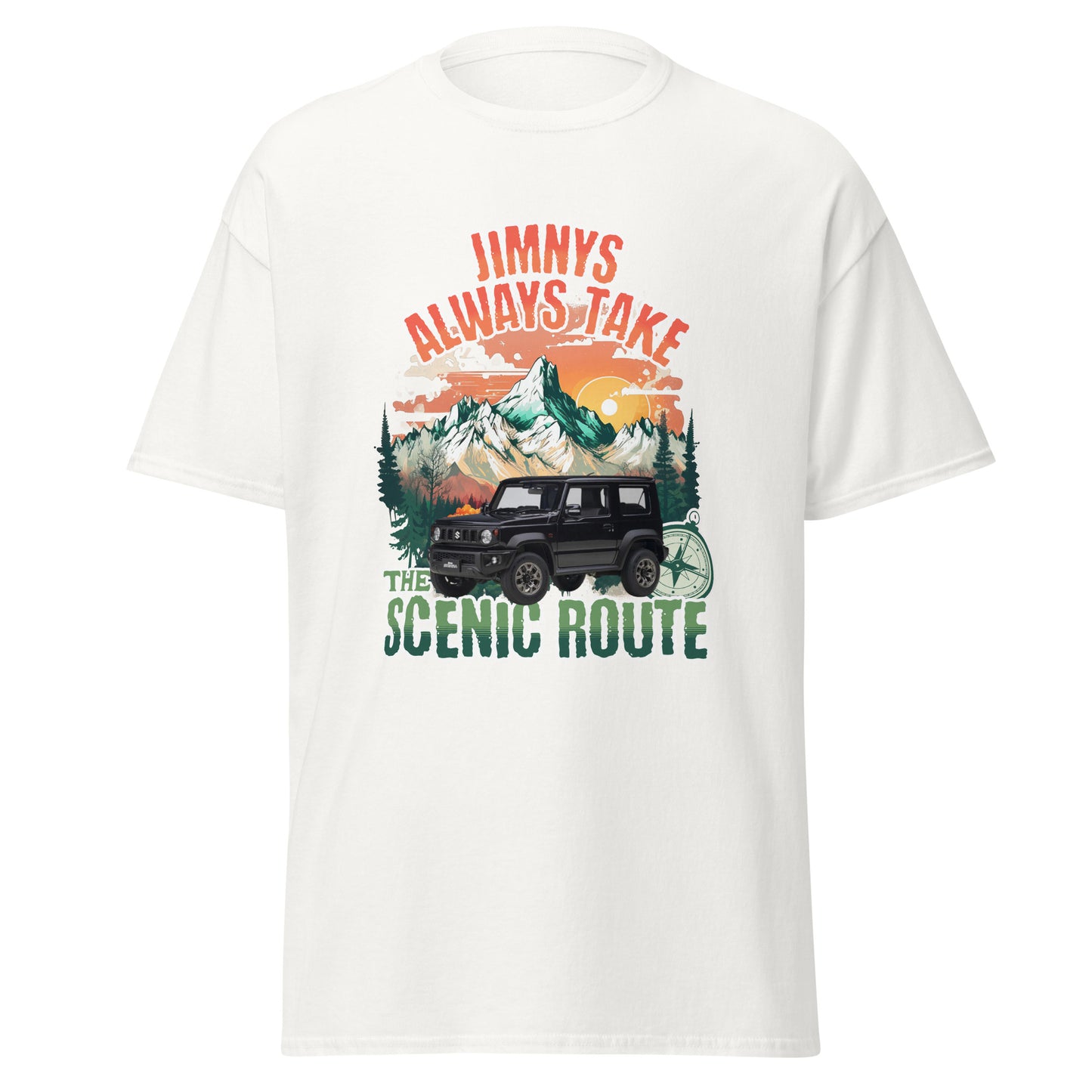 Jimnys Always Take The Scenic Route (Black)