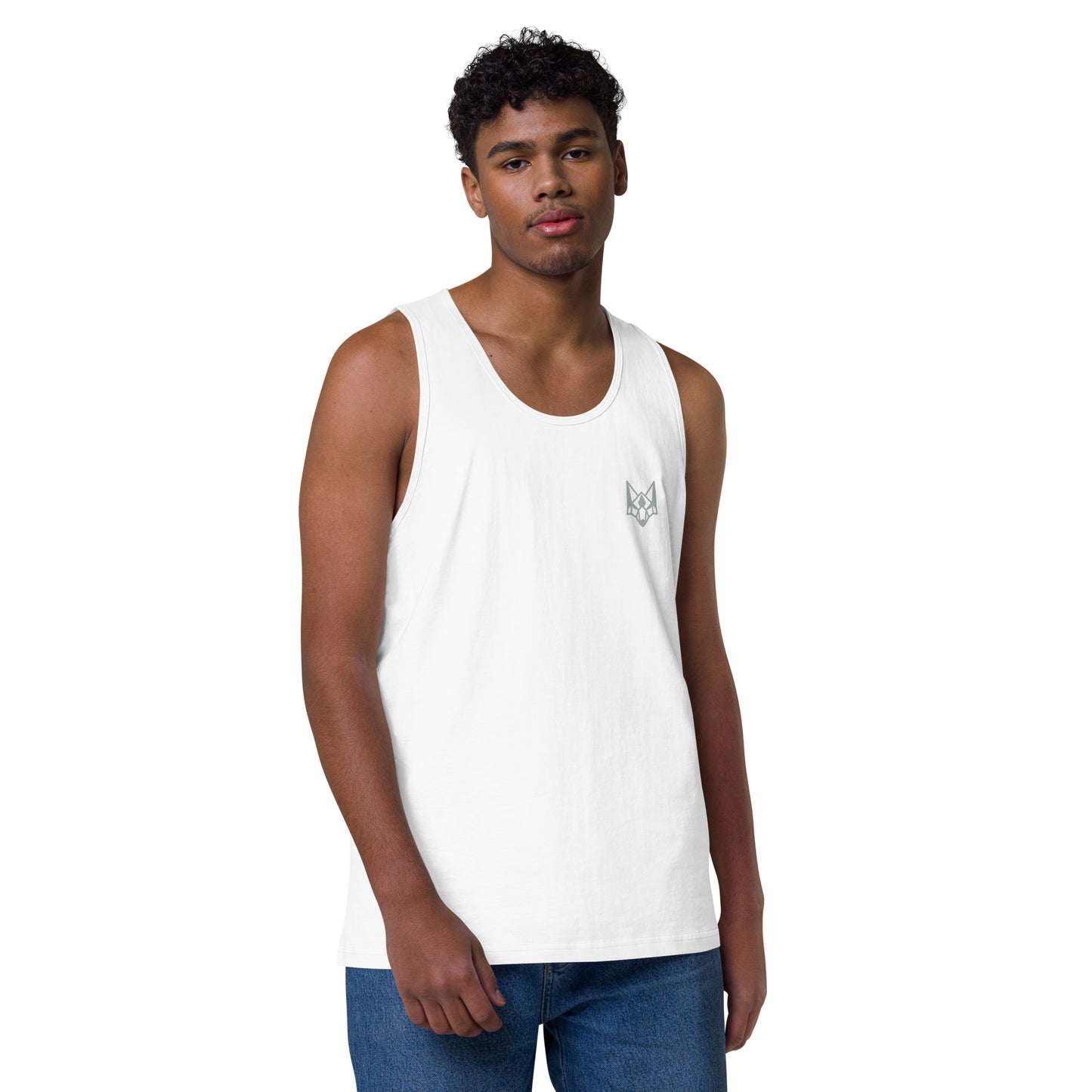 Men’s Premium Tank top by Hilltop Fox