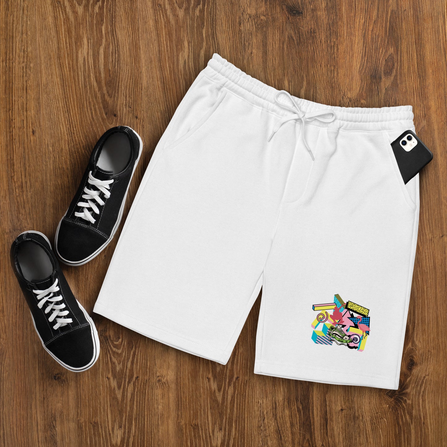 Men's fleece shorts2