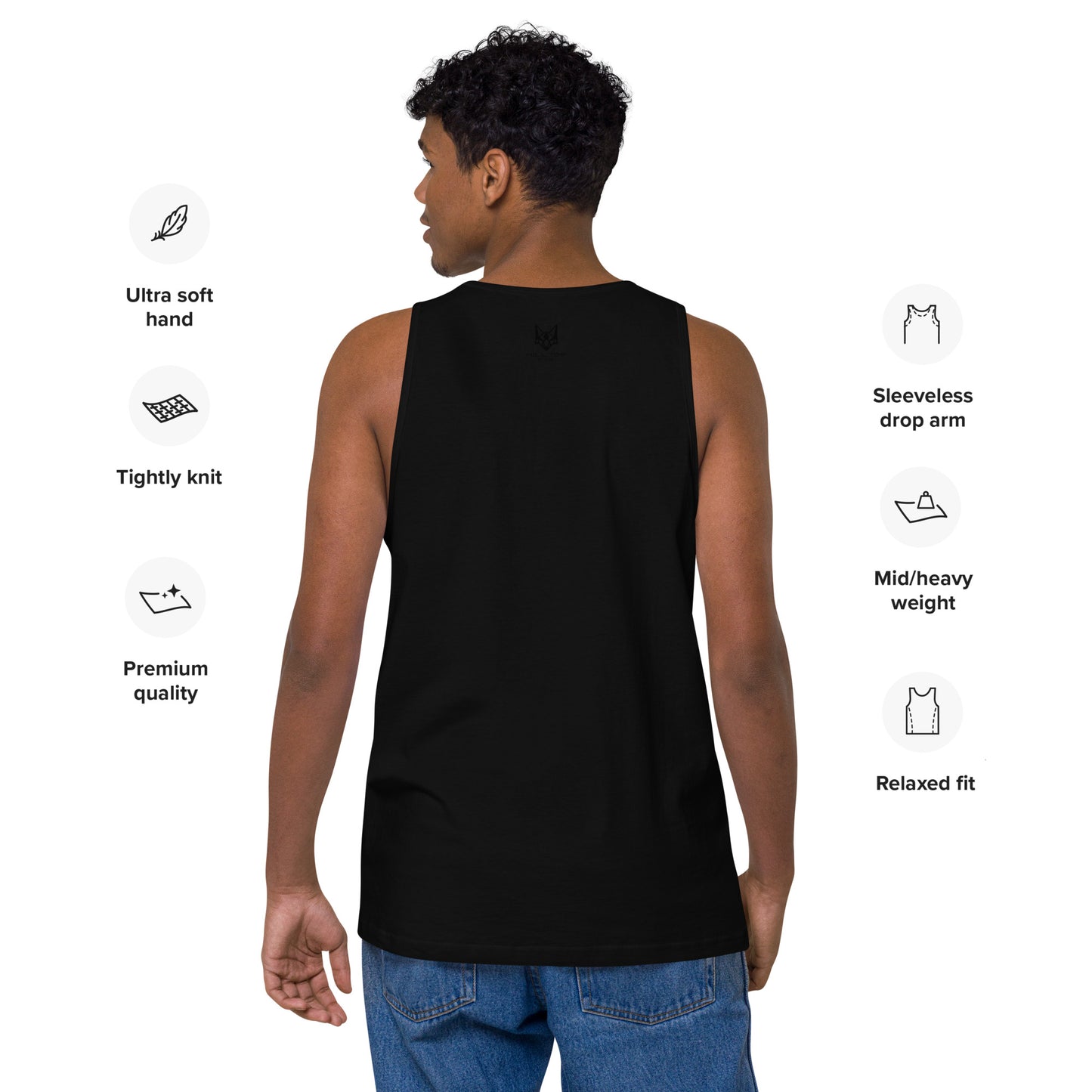 Men’s Premium Tank top by Hilltop Fox