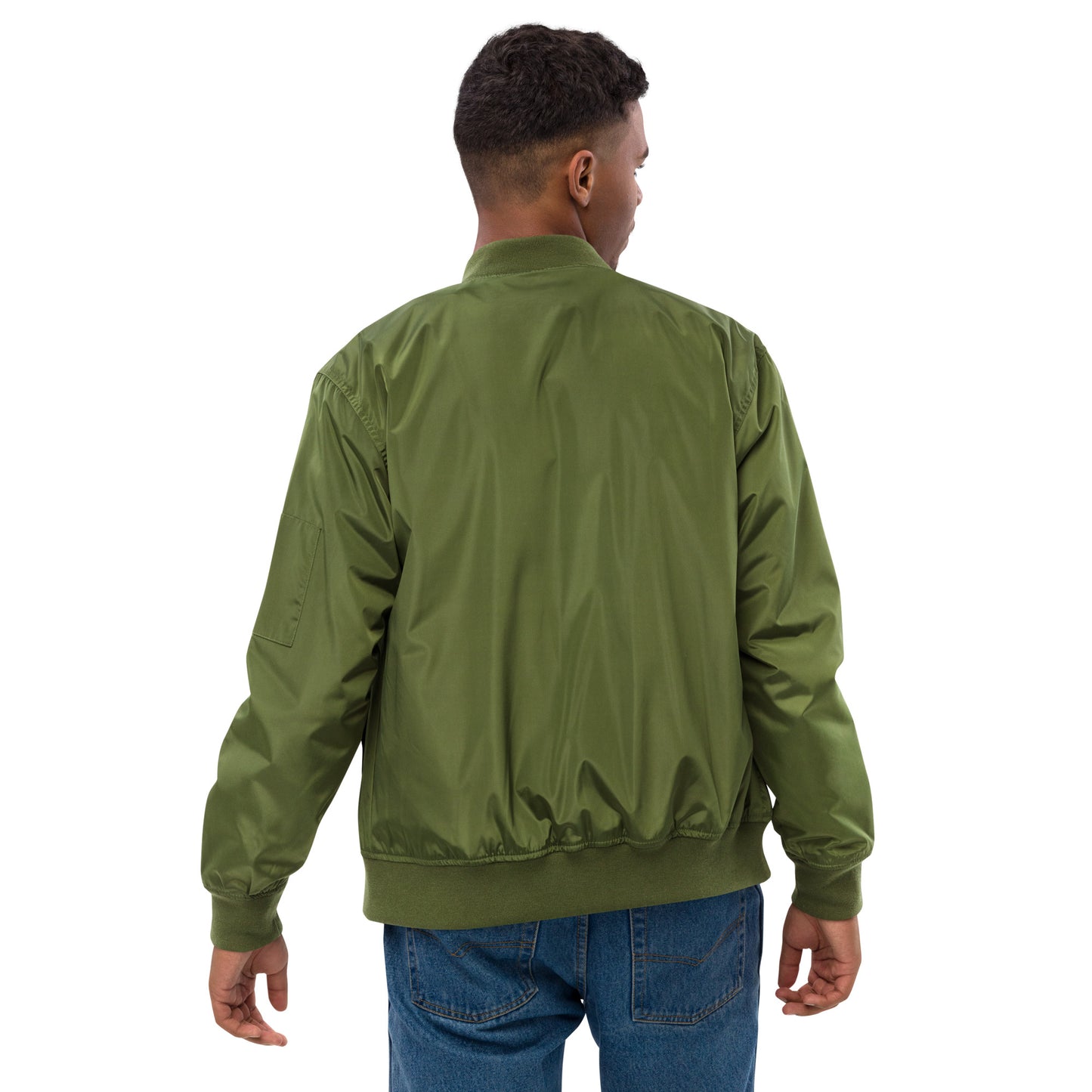 Hilltop Fox's Premium recycled bomber jacket