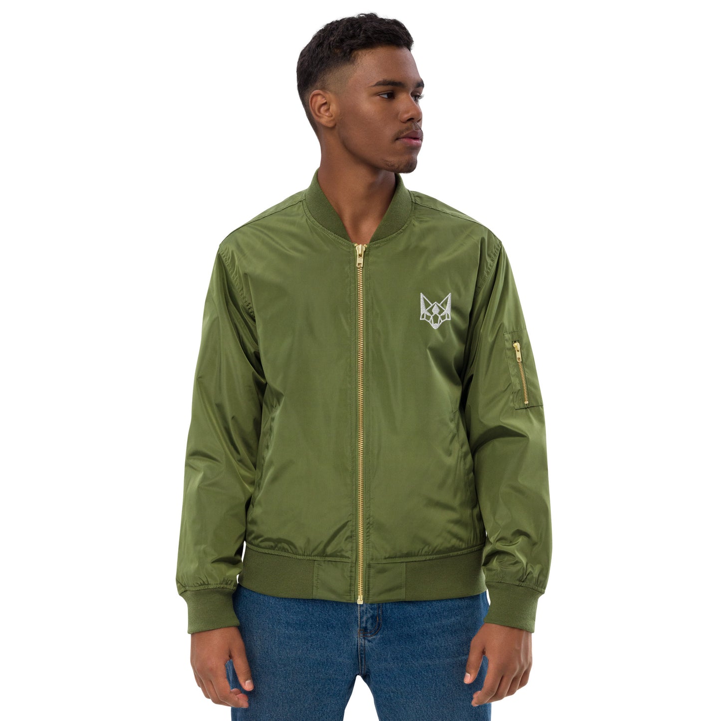 Hilltop Fox's Premium recycled bomber jacket