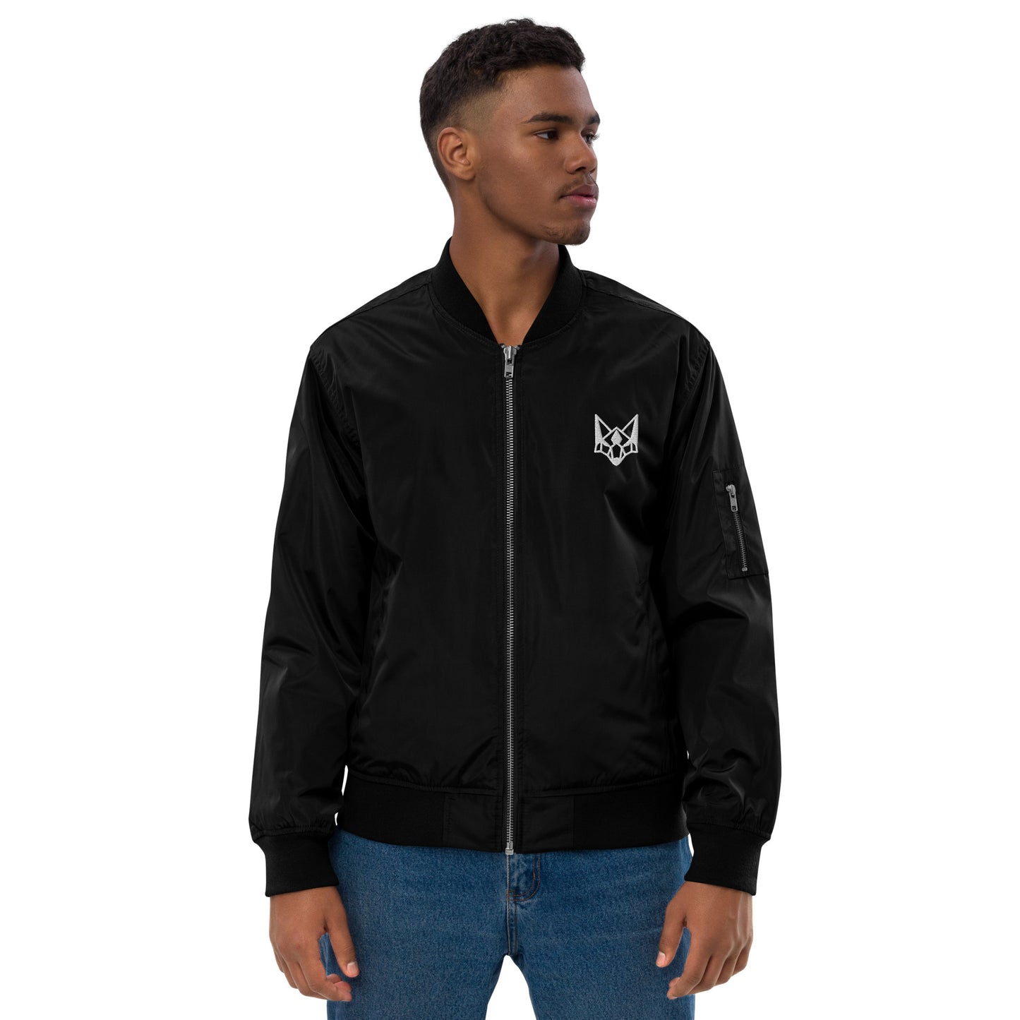 Hilltop Fox's Premium recycled bomber jacket