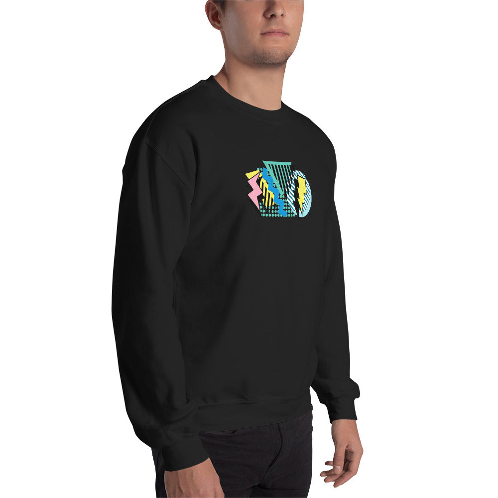 Retro 90s styled Unisex Sweatshirt- design 1