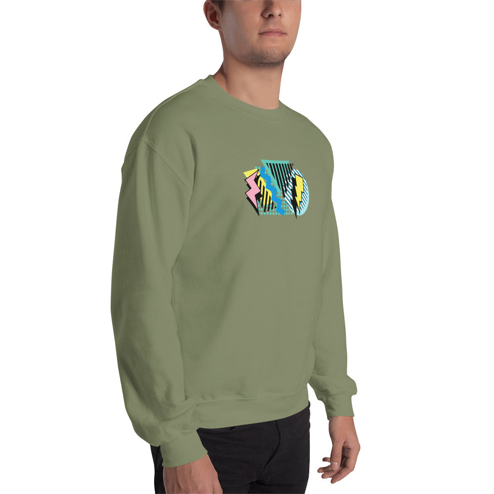 Retro 90s styled Unisex Sweatshirt- design 1