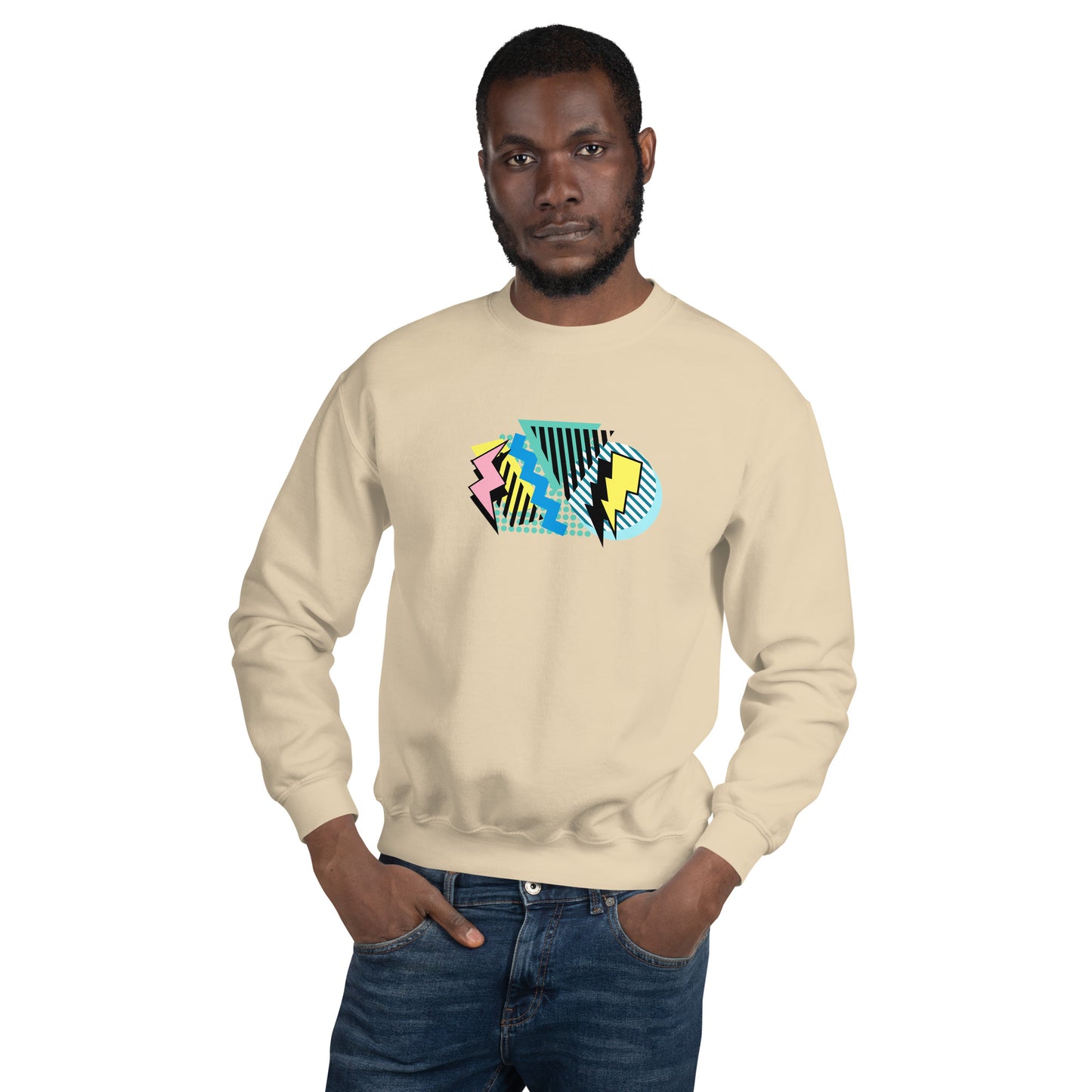 Retro 90s styled Unisex Sweatshirt- design 1